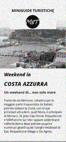 Weekend in Costa Azzurra